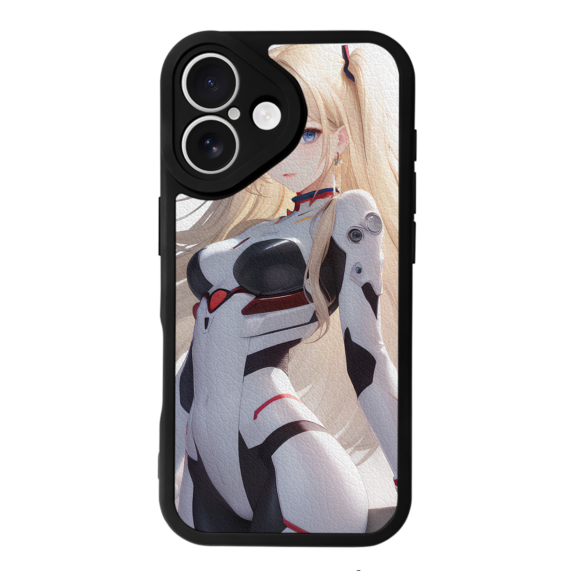 （画像用） EVA 新世紀エヴァンゲリオン 【iPhone 16シリーズ対応】シリコンスマホケース（レザー調） 材質：シリコン
